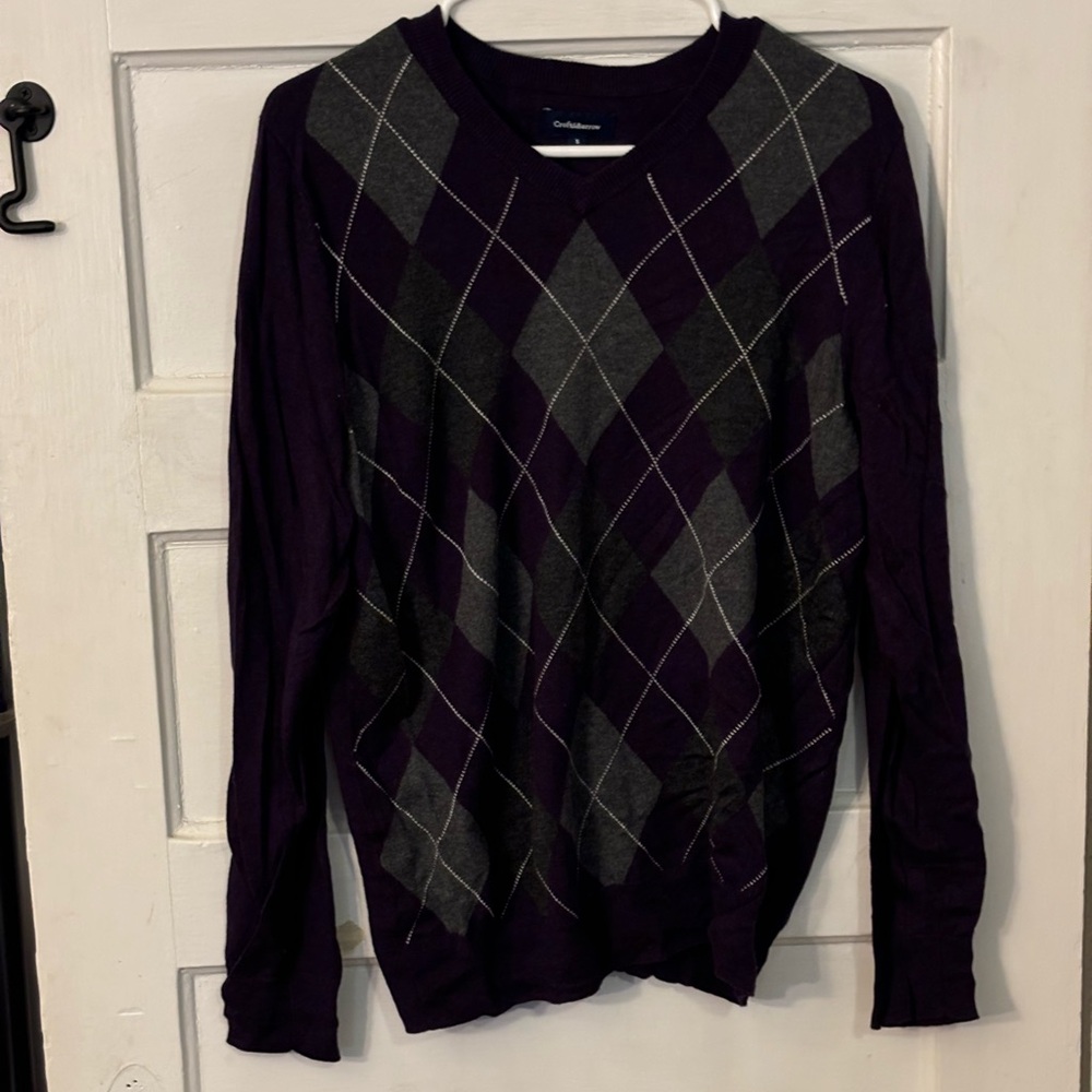Argyle sweater